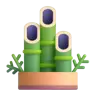 Kiefer-Dekoration Emoji 🎍 image - Microsoft 3D Fluent style