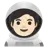 Astronaut: Light Skin Tone
