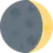 Waxing Crescent Moon Symbol