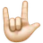 Love-You Gesture: Light Skin Tone