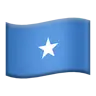 Flag: Somalia Emoji 🇸🇴 image - Apple style
