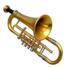 Trombone Emoji 🪊 image - Apple style