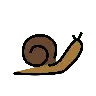 蜗牛 Emoji 🐌 image - OpenMoji style
