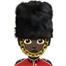 Guard: Dark Skin Tone Emoji 💂🏿 image - Apple style