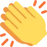 Clapping Hands Emoji 👏 image - Twitter / X (Twemoji) style