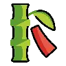 Drzewo Tanabata Emoji 🎋 image - OpenMoji style