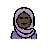 Woman With Headscarf: Dark Skin Tone