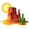Wüste Emoji 🏜 image - Apple style