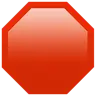 Emoji Segno ottagonale 🛑 image - Apple style
