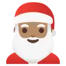 Santa Claus: Medium Skin Tone Emoji 🎅🏽 image - Google Noto Color style