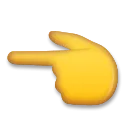 Backhand Index Pointing Left