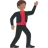 Man Dancing: Medium-Dark Skin Tone