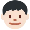 Boy: Light Skin Tone Emoji 👦🏻 image - Twitter / X (Twemoji) style