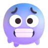 Cold Face Emoji 🥶 image - Microsoft 3D Fluent style