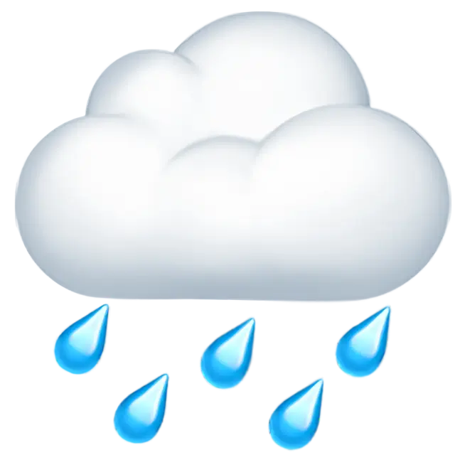 बारिश के साथ बादल