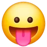 Emoji Affronta la lingua bloccata 😛 image - Samsung style