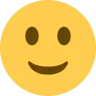 Emoji Ușoare față de față 🙂 image - Twitter / X (Twemoji) style