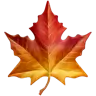 Emoji foglia di acero 🍁 image - Apple style