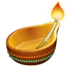 Emoji Lampada Diya 🪔 image - WhatsApp style