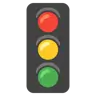 Semáforo vertical Emoji 🚦 image - Google Noto Color style