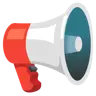 Emoji Altoparlante per l'indirizzo pubblico 📢 image - Google Noto Color style