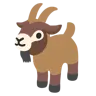 Emoji Capra 🐐 image - Google Noto Color style