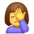 Woman Facepalming