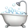 Badewanne Emoji 🛁 image - Apple style