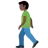 Man Walking: Dark Skin Tone