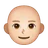 Man: Light Skin Tone, Bald