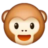 Emoji Faccia di scimmia 🐵 image - Samsung style
