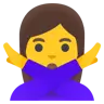 Woman Gesturing No Emoji 🙅‍♀️ image - Google Noto Color style