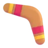 Emoji bumerang 🪃 image - Microsoft 3D Fluent style