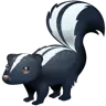 Skunk Emoji 🦨 image - WhatsApp style