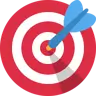 Direkter Treffer Emoji 🎯 image - Twitter / X (Twemoji) style