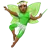 Man Fairy: Medium-Dark Skin Tone