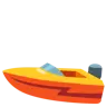 Speedboat Emoji 🚤 image - Google Noto Color style