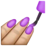 Nail Polish: Medium-Light Skin Tone Emoji 💅🏼 image - Samsung style