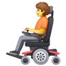 Person In Motorized Wheelchair Emoji 🧑‍🦼 image - Samsung style