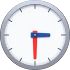 3시 30 분 시계 얼굴