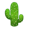 Emoji Cactus 🌵 image - Telegram style
