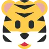 หน้าเสือ Emoji 🐯 image - Twitter / X (Twemoji) style