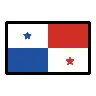 Flag: Panama Emoji 🇵🇦 image - OpenMoji style