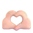 Heart Hands: Light Skin Tone