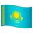 Flag: Kazakhstan