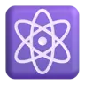 원자 기호 Emoji ⚛ image - Microsoft 3D Fluent style