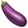 Aubergine Emoji 🍆 image - WhatsApp style