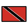 Flag: Trinidad & Tobago Emoji 🇹🇹 image - OpenMoji style