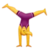 Woman Cartwheeling Emoji 🤸‍♀️ image - WhatsApp style