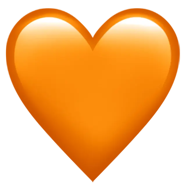 Orange Heart